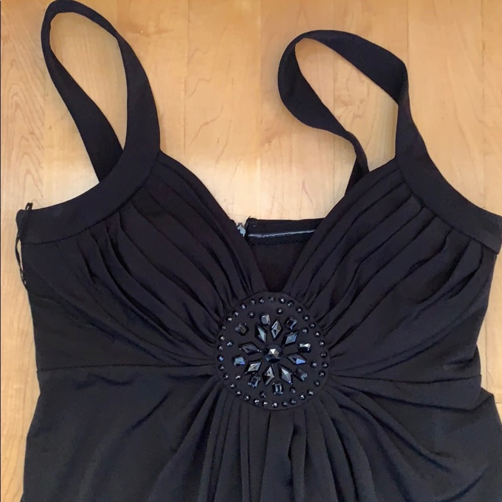 Black maxi dress for a night out!